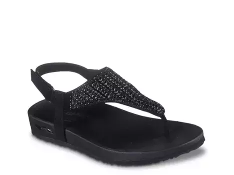 Сандалии Cali Arch Fit Meditation Hidden Gems Skechers, Black
