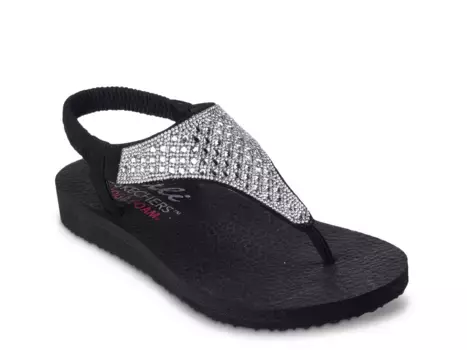 Сандалии Cali Meditation Rockstar Sandal Skechers, черный
