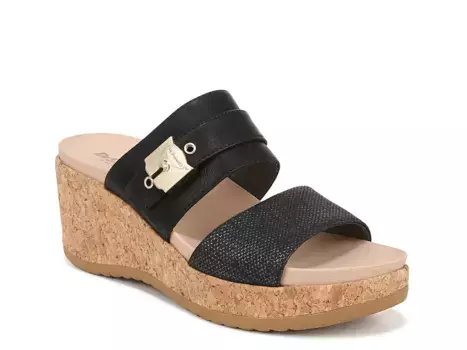 Сандалии Cali Vibe Wedge Sandal Dr. Scholl'S, черный