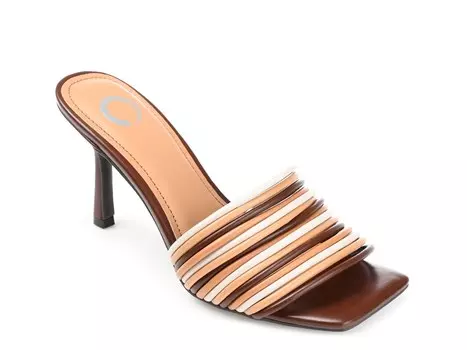 Сандалии Calliope Journee Collection, темно-коричневый