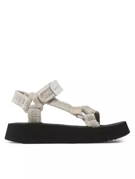 Сандалии Calvin Klein Jeans Prefresato Sandal Webbing Mesh YW0YW00969, бежевый