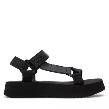 Сандалии Calvin Klein Jeans Sandal Velcro Webbing Dc YW0YW01353 Black BEH, черный