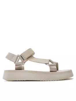 Сандалии Calvin Klein Jeans Sandal Velcro Webbing Dc, бежевый