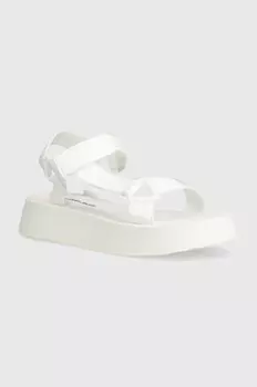 Сандалии Calvin Klein Jeans SANDAL VELCRO WEBBING DC, белый