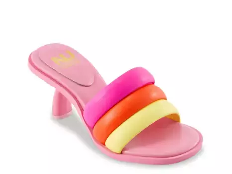 Сандалии Candy Sandal Ninety Union, цвет hotpink_orange_yellow