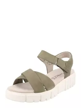 Сандалии CAPRICE, темно-зеленый