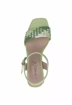 Сандалии Caprice, зеленый