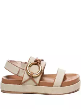 Сандалии Carmy с узлом Coccinelle, коричневый