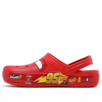 Сандалии cars x classic clog 'lightning mcqueen' Crocs, красный