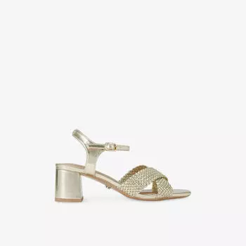 Сандалии Carvela Comfort на плетеных ремешках, золотой