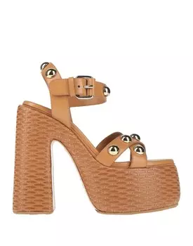 Сандалии Casadei, бежевый