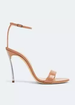 Сандалии Casadei Blade, бежевый
