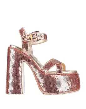 Сандалии Casadei, бледно-розовый