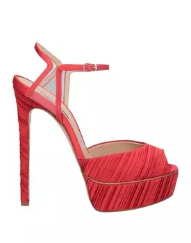 Сандалии Casadei, красный