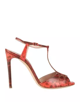 Сандалии Casadei, красный
