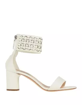 Сандалии Casadei, молочный