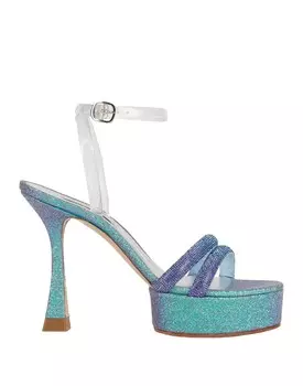 Сандалии Casadei, небесно-голубой