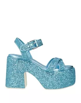 Сандалии Casadei, небесно-голубой