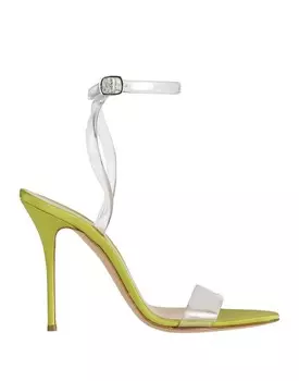 Сандалии Casadei, прозрачный