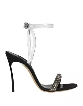 Сандалии Casadei, прозрачный
