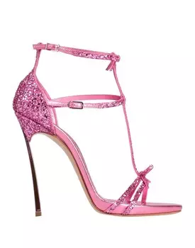 Сандалии Casadei, розовый