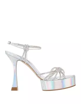 Сандалии Casadei, серебро