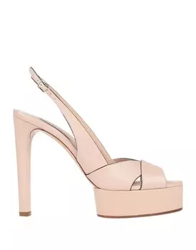 Сандалии Casadei, светло-розовый