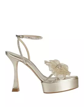 Сандалии Casadei, золото