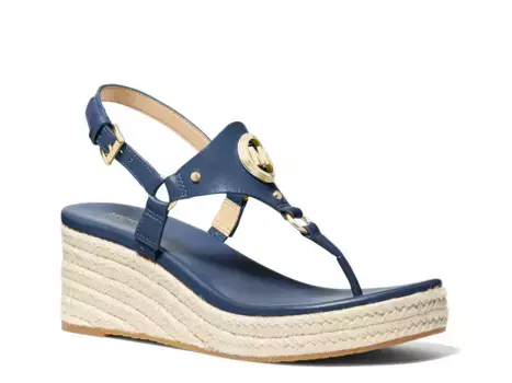 Сандалии Casey Wedge Sandal Michael Michael Kors, темно-синий