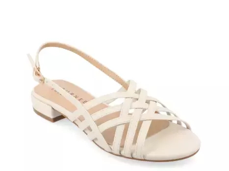 Сандалии Cassandra Sandal Journee Collection, цвет bone