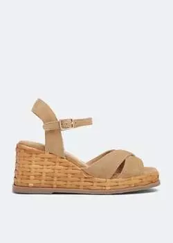 Сандалии Castaer Thea Wicker, бежевый