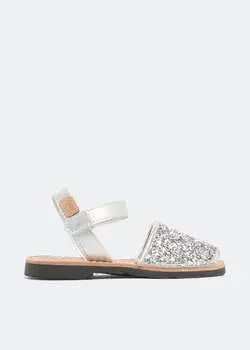 Сандалии CASTELL Mini Madona sandals, серебряный