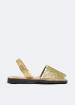 Сандалии CASTELL Mini Madona sandals, золотой