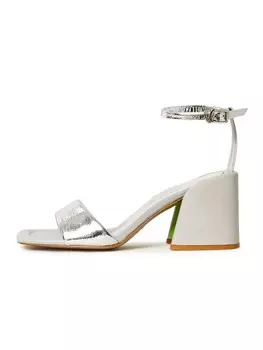 Сандалии CESARE GASPARI, серебряный