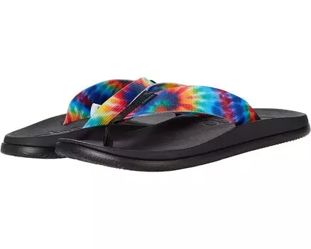 Сандалии Chaco Chillos Flip, цвет Dark Tie-Dye