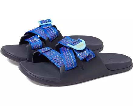 Сандалии Chaco Chillos Slide, цвет Lasagna Blue
