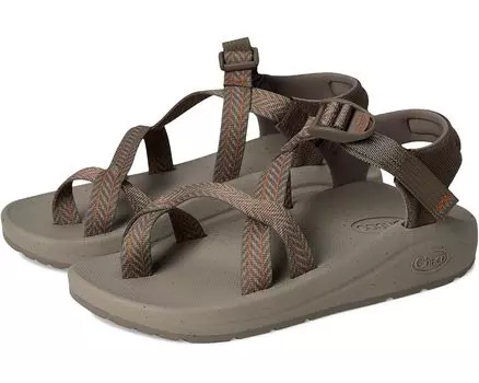 Сандалии Chaco Cushz Toe-Loop, цвет Frond Truffle