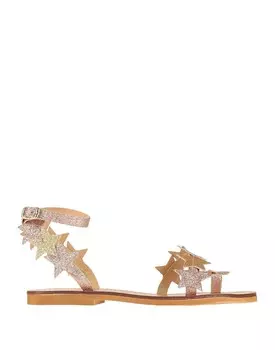 Сандалии Chatulle, розовое золото