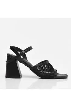 Сандалии - Черный - Блок Hoti, черный