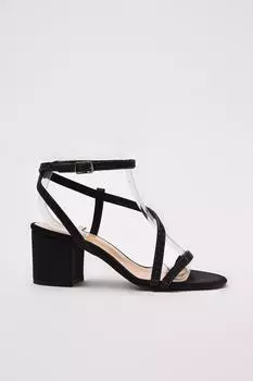Сандалии - Черный - Блок Hoti, черный