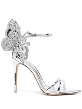 Сандалии Chiara 100 мм Sophia Webster, серый