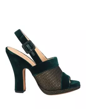 Сандалии Chie Mihara, темно-зеленый
