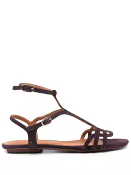 Сандалии Chie Mihara Yael на плоской подошве, фиолетовый