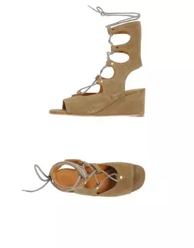 Сандалии Chlo, зеленый