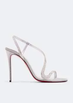Сандалии CHRISTIAN LOUBOUTIN Rosalie sandals, серебряный