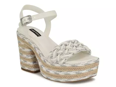 Сандалии Cinka Platform Sandal Nine West, белый