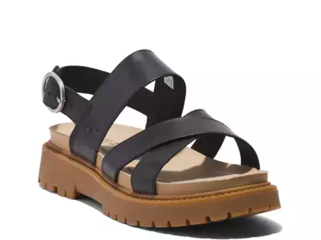 Сандалии Clairemont Way Cross-Strap Sandal Timberland, черный