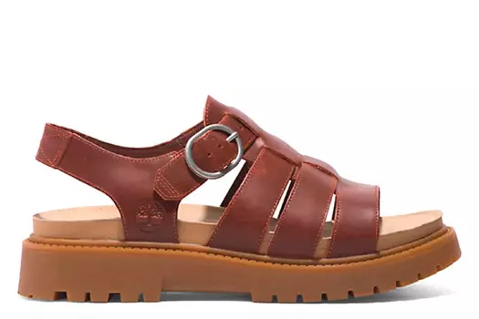 Сандалии Clairemont Way Fisherman Sandal на платформе Timberland, коричневый