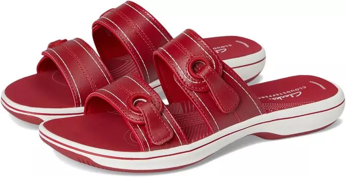 Сандалии Clarks Breeze Maye, цвет Cherry Synthetic