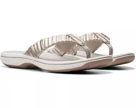 Сандалии Clarks Breeze Rae, цвет Champagne Synthetic